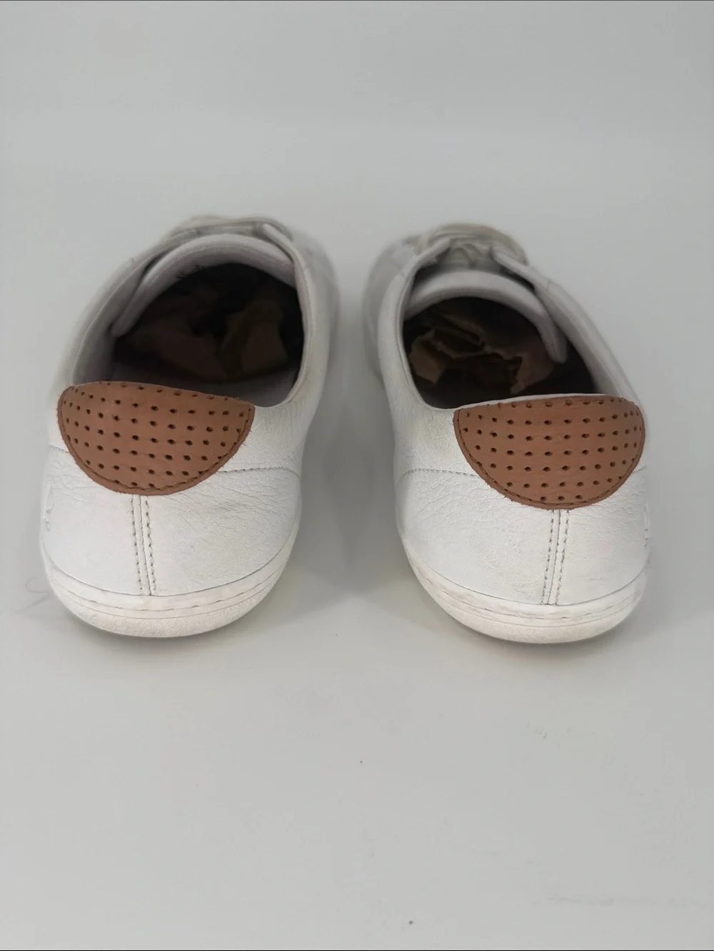 Birchbury Bramford Men's Casual White Leather Sneakers Size 11